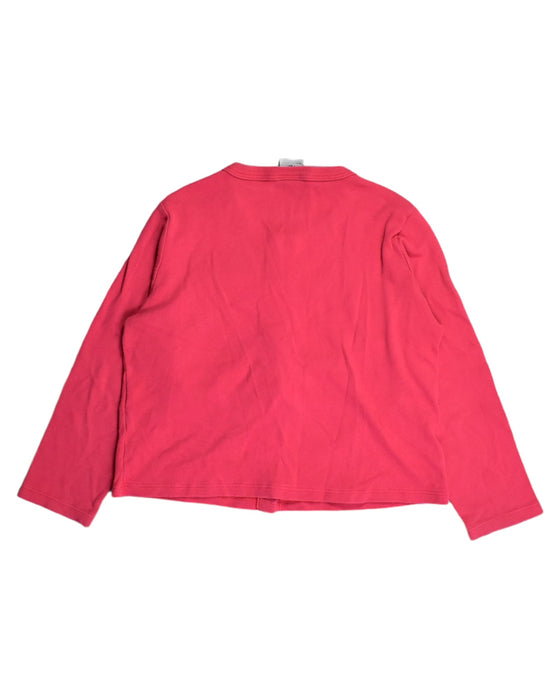 A Pink Cardigans from Petit Bateau in size 5T for girl. (Back View)