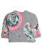 A Grey Sweatshirts from Kenzo in size 5T for girl. (Back View)