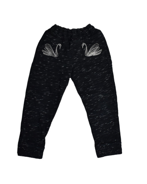 A Black Sweatpants from Stella McCartney in size 5T for girl. (Front View)