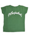 A Green T Shirts from Molo in size 4T for boy. (Back View)