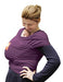 A Purple Baby Carriers from HanaBaby in size Newborn for neutral. (Back View)