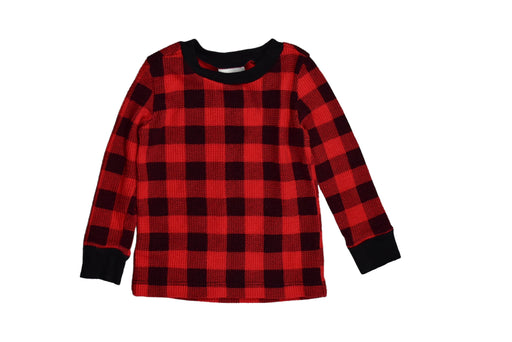 A Red Pyjama Sets from Nordstrom in size 6-12M for neutral. (Front View)