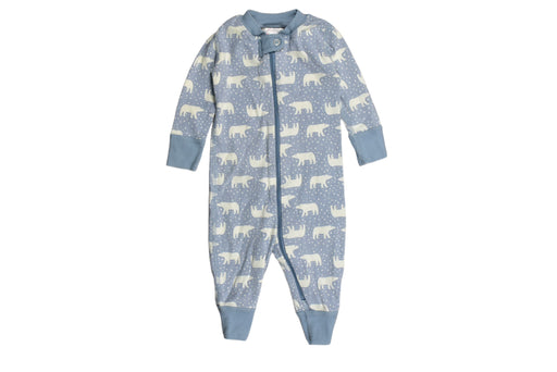 A Blue Jumpsuits from Hanna Andersson in size 3-6M for boy. (Front View)
