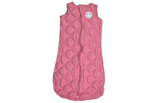 A Pink Sleepsacs from Dreamland Baby in size 6-12M for girl. (Front View)