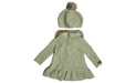A Green Dress Sets from Tahari in size 3-6M for girl. (Back View)