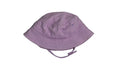 A Purple Sun Hats from Seed in size O/S for girl. (Back View)