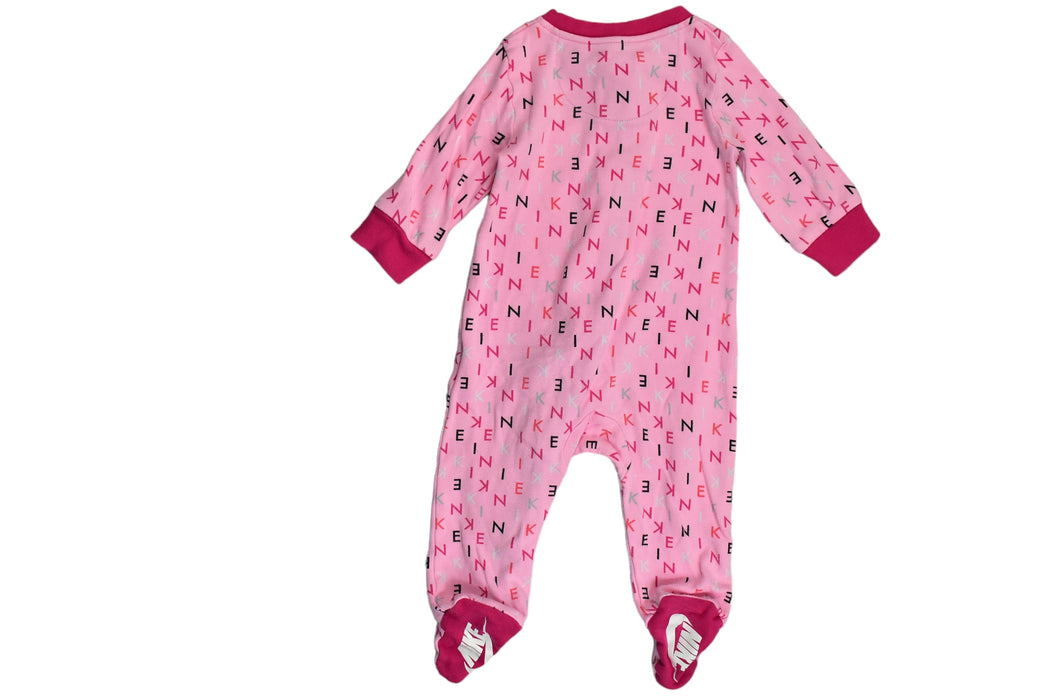 A Pink Jumpsuits from Nike in size 3-6M for girl. (Back View)