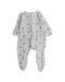 A White Jumpsuits from Mori in size 6-12M for boy. (Front View)