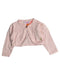 A Pink Cardigans from Baker by Ted Baker in size 0-3M for girl. (Front View)