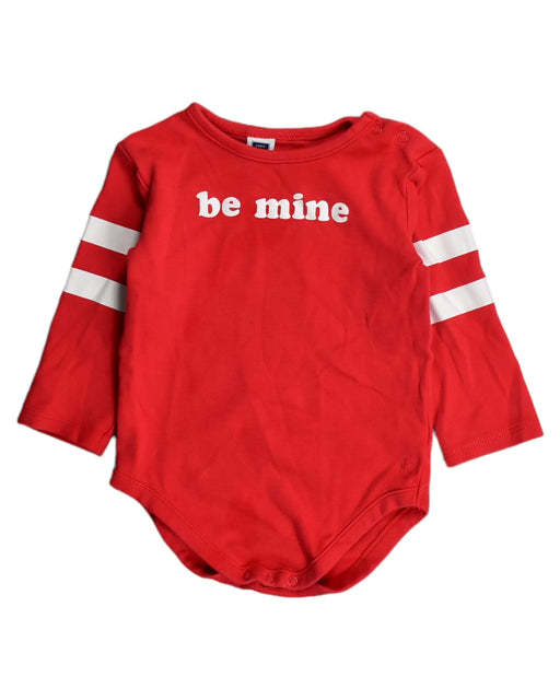 A Red Bodysuits from Janie & Jack in size 6-12M for girl. (Front View)