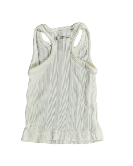 A White Short Sleeve Tops from Petit Bateau in size 3-6M for girl. (Back View)