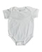 A White Bodysuits from Nike in size 3-6M for boy. (Front View)