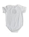 A White Bodysuits from Nike in size 3-6M for boy. (Back View)
