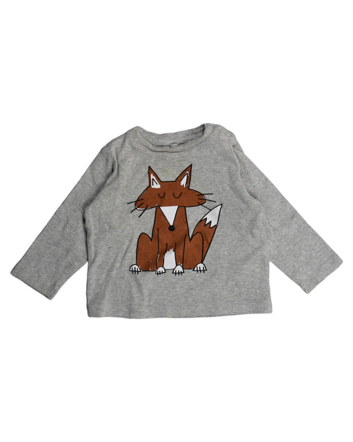 A Grey Long Sleeve Tops from Stella McCartney in size 6-12M for neutral. (Front View)