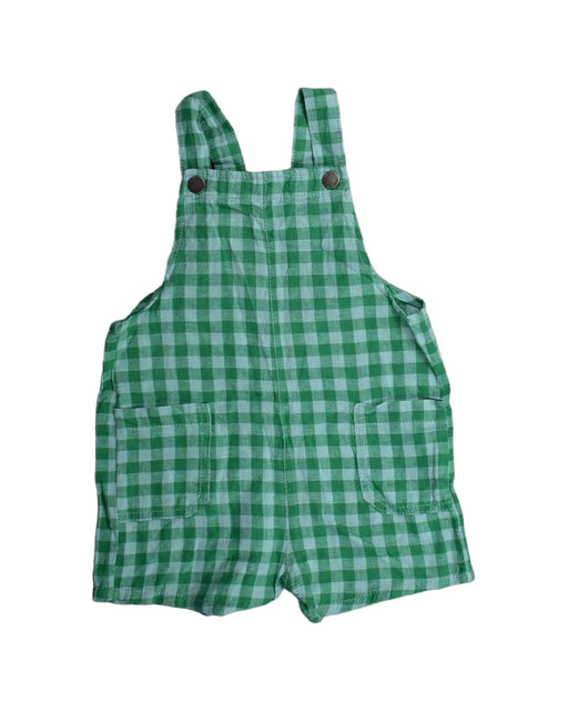 A Green Overall Shorts from Seed in size 6-12M for boy. (Front View)