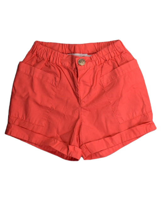 A Orange Shorts from Bonpoint in size 3-6M for girl. (Front View)