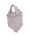 A Pink Swimsuits from Jacadi in size 3-6M for girl. (Back View)