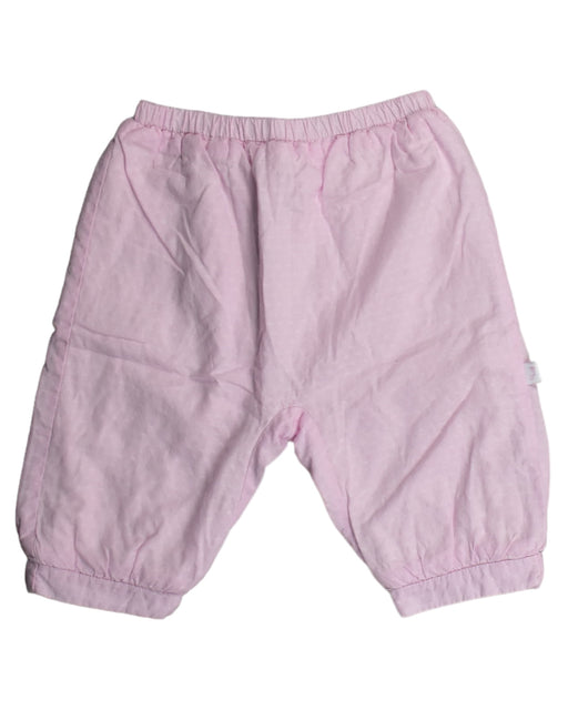 A Pink Casual Pants from Jacadi in size 3-6M for girl. (Front View)