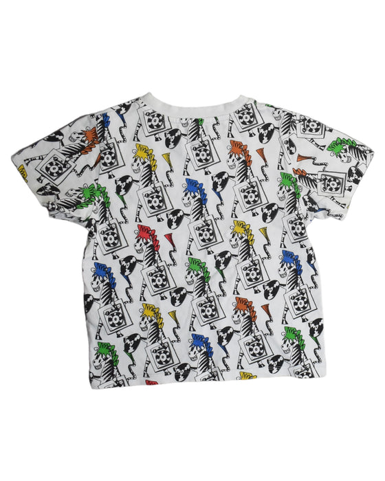 A White T Shirts from Stella McCartney in size 4T for boy. (Back View)