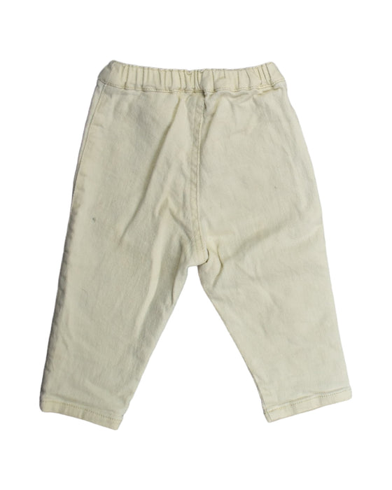 A Yellow Jeans from Hakka in size 3T for girl. (Back View)