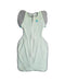 A Green Sleepsacs from Love To Dream in size M for neutral. (Front View)