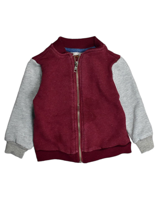 A Red Lightweight Jackets from 7 For All Mankind in size 18-24M for boy. (Front View)