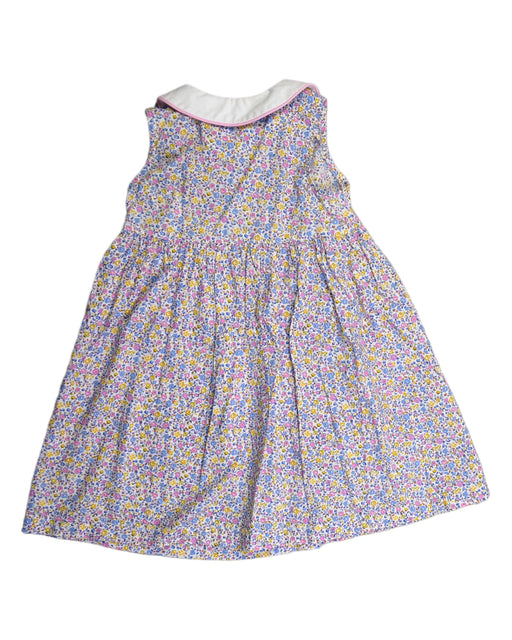 A White Sleeveless Dresses from Jojo Maman Bébé in size 3T for girl. (Front View)