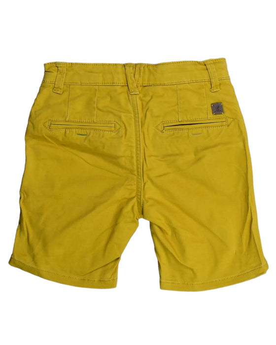 A Yellow Shorts from PONEY in size 4T for boy. (Back View)
