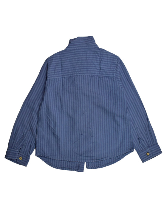 A Blue Shirts from PONEY in size 4T for boy. (Back View)