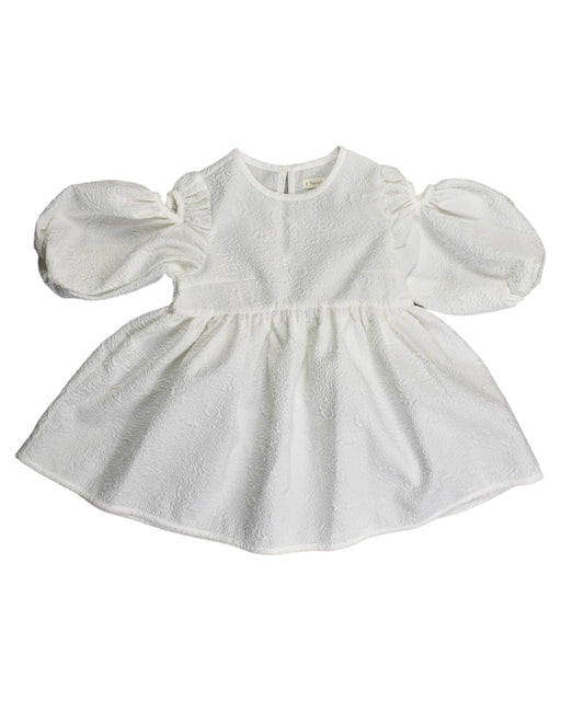 A White Short Sleeve Dresses from Benebene in size 12-18M for girl. (Front View)