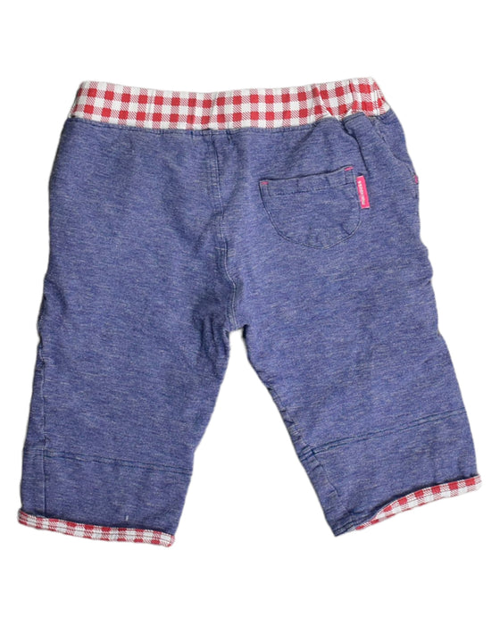 A Blue Casual Pants from Miki House in size 4T for girl. (Back View)