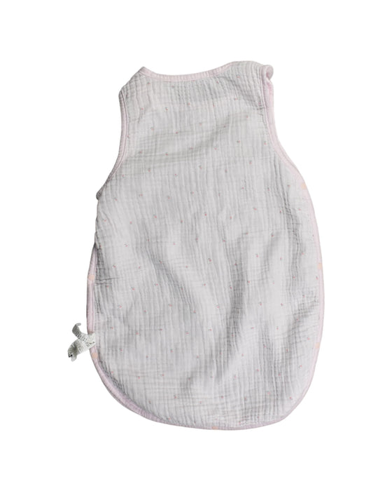 A White Sleepsacs from Organic Mom in size O/S for girl. (Back View)