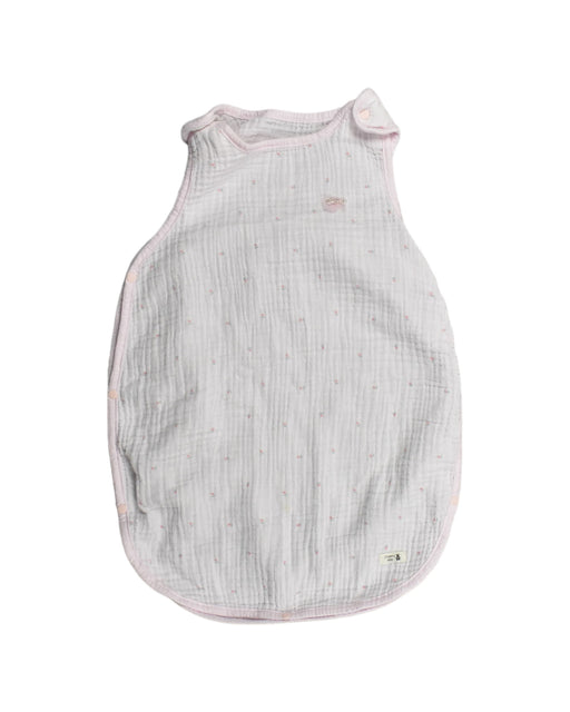 A White Sleepsacs from Organic Mom in size O/S for girl. (Front View)