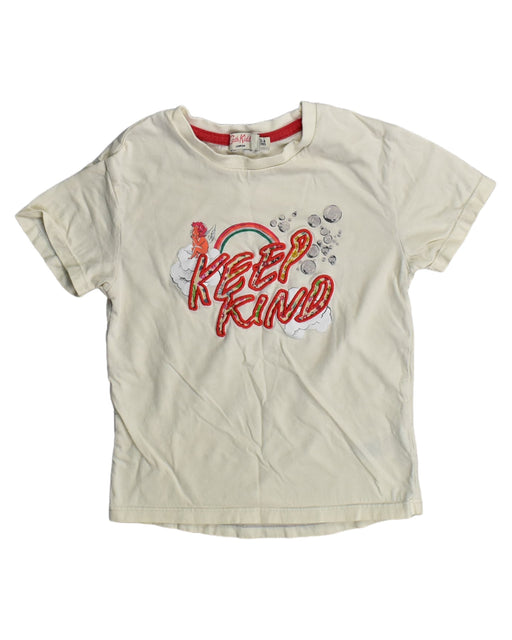 A White T Shirts from Cath Kidston in size 4T for neutral. (Front View)