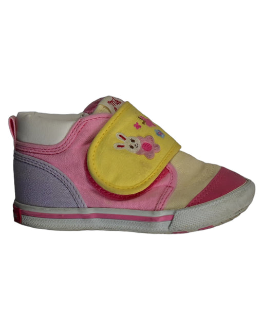 A Multicolour Sneakers from Miki House in size 18-24M for girl. (Front View)