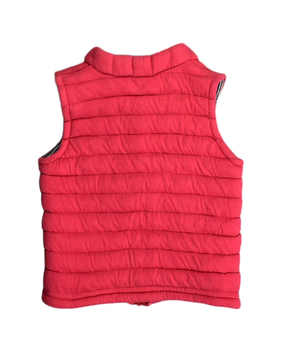 A Red Outerwear Vests from Petit Bateau in size 18-24M for neutral. (Back View)