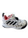 A White Sneakers from Adidas in size 18-24M for neutral. (Front View)
