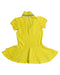 A Yellow Short Sleeve Dresses from Raph and Remy in size 4T for girl. (Back View)