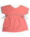 A Pink Short Sleeve Dresses from Chateau de Sable in size 18-24M for girl. (Back View)