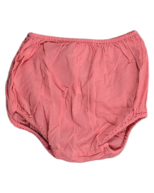 A Pink Bloomers from Bonton in size 3-6M for girl. (Front View)