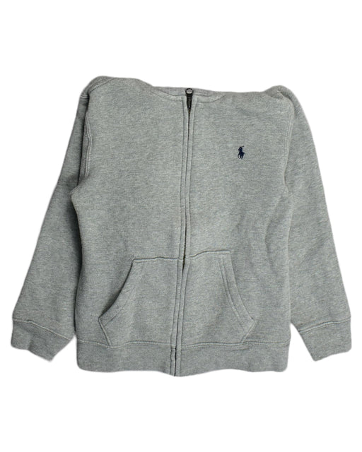 A Grey Lightweight Jackets from Polo Ralph Lauren in size 7Y for neutral. (Front View)