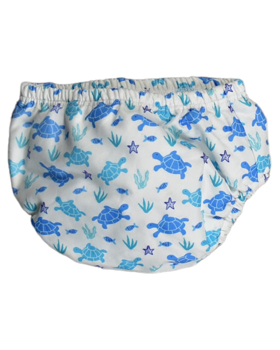 A White Swim Diapers from Jojo Maman Bébé in size 3-6M for neutral. (Back View)