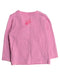 A Pink Long Sleeve Tops from Blade & Rose in size 6-12M for girl. (Back View)