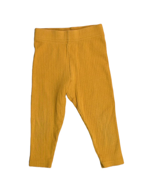 A Yellow Leggings from Meyadey in size 6-12M for girl. (Front View)