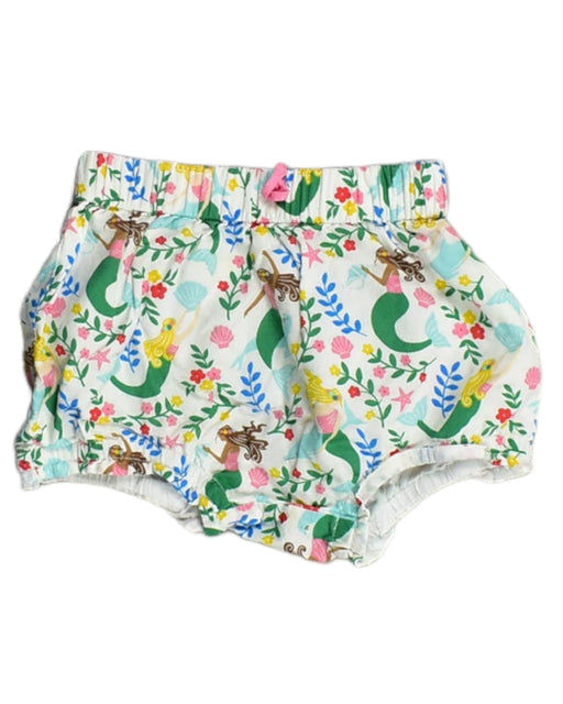 A White Shorts from Boden in size 3-6M for girl. (Front View)