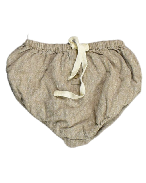A Beige Bloomers from Jamie Kay in size 6-12M for girl. (Front View)