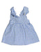 A Blue Sleeveless Dresses from Seed in size 18-24M for girl. (Back View)