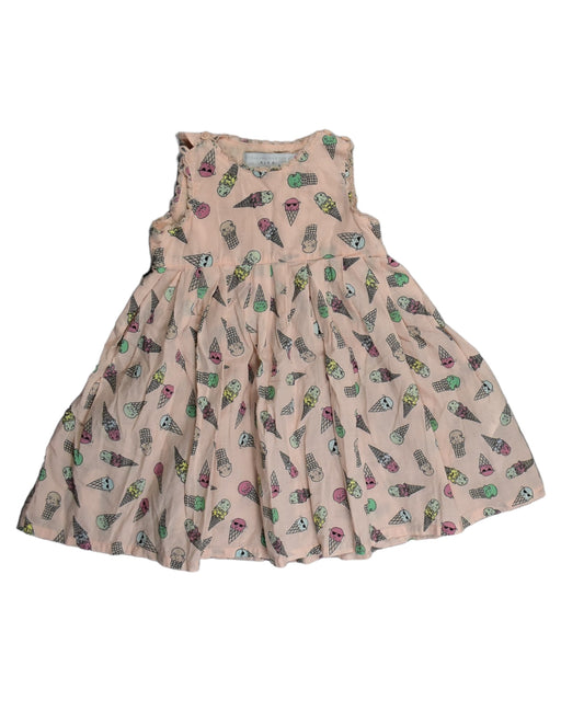 A Pink Sleeveless Dresses from Stella McCartney in size 6-12M for girl. (Front View)
