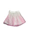 A White Tulle Skirts from Dior in size 6T for girl. (Back View)