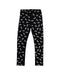 A Black Leggings from Moschino in size 10Y for girl. (Front View)